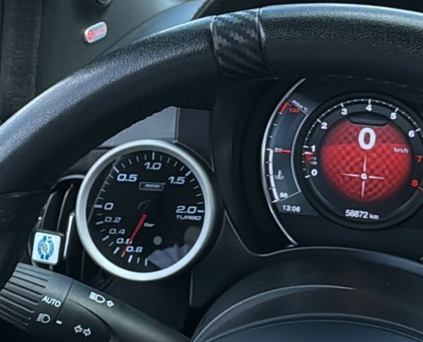 PROSPORT Turbodruckmesser - 80mm - Fiat 500 Abarth - 595 - 695