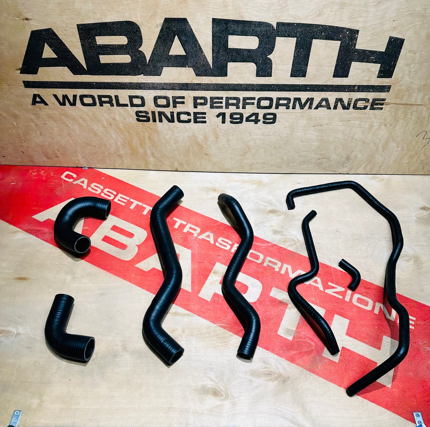 Abarth 500 Monza Performance Silicone Water Hose Kit