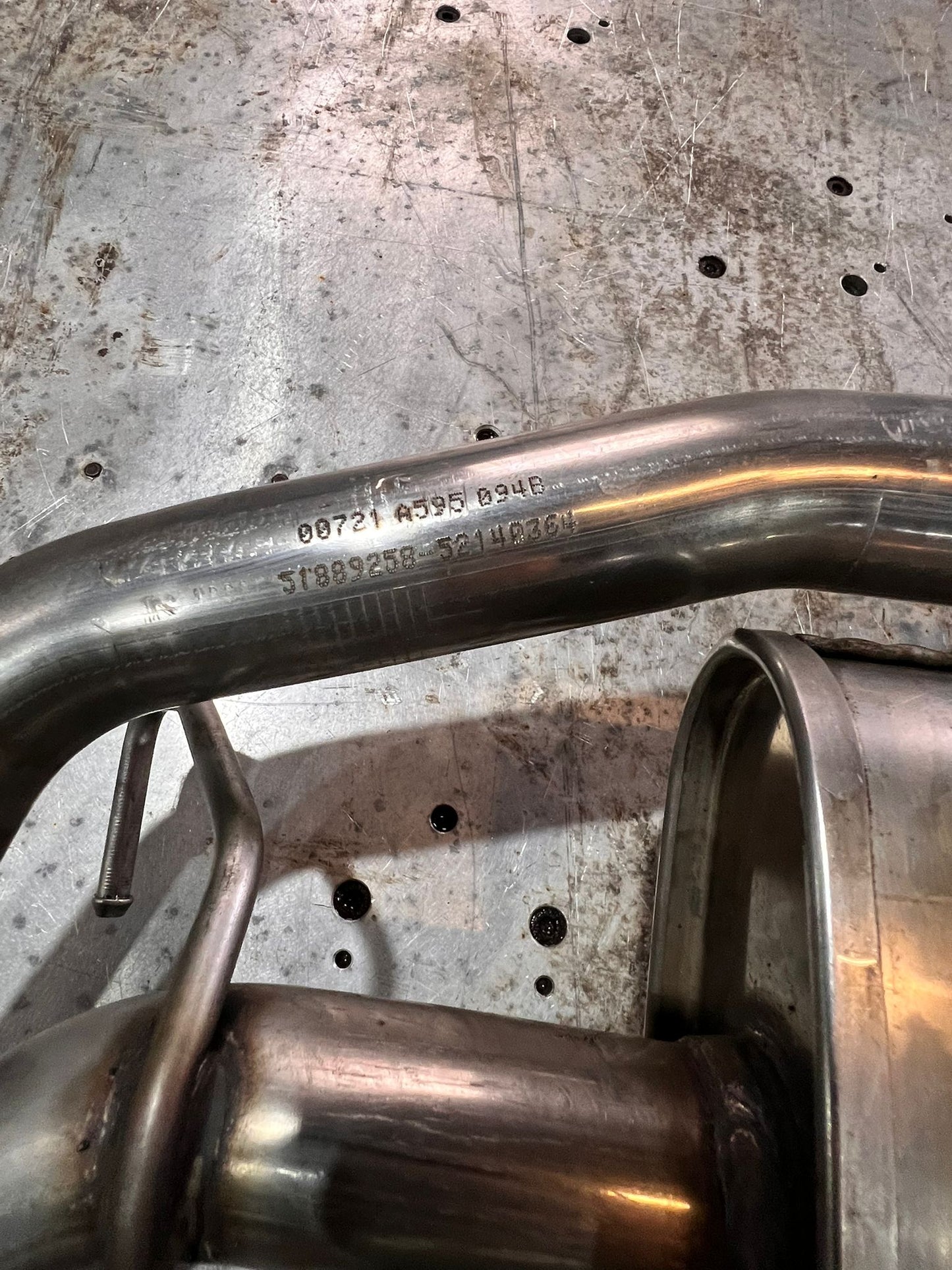 Scarico Record Monza con valvola pneumatica e kit wireless USATO meno di 1000km