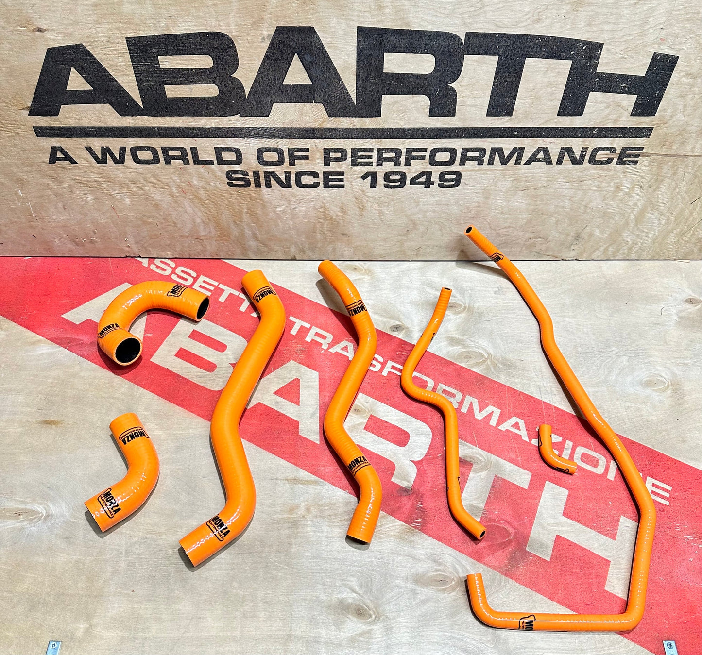 Abarth 500 Monza Performance Silicone Water Hose Kit