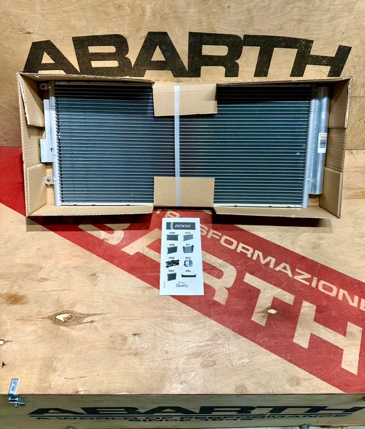 condenser radiator air conditioning 500 abarth all versions