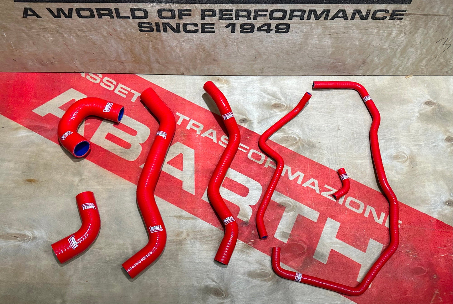 Abarth 500 Monza Performance Silicone Water Hose Kit