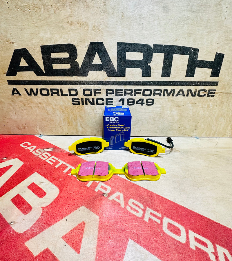 EBC YELLOW front pads 500 abarth original bosch caliper 284 mm SINGLE PUMP