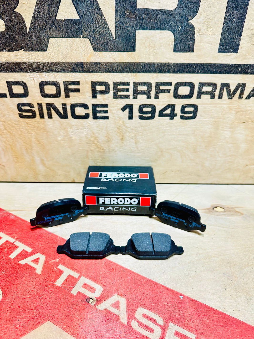 Original Brembo pads set for front Bosch calipers for Abarth 500 - 595 - 695