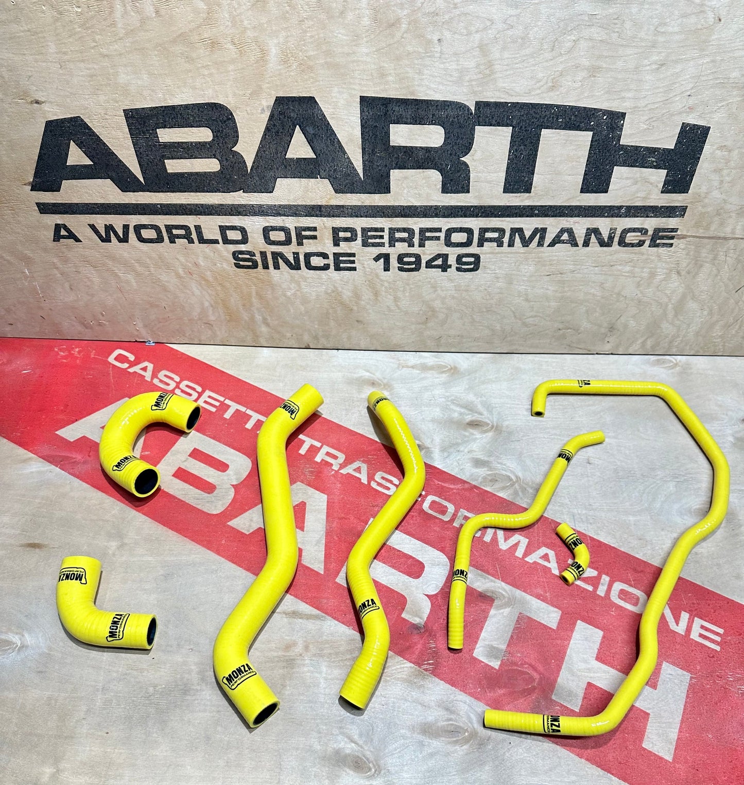 Abarth 500 Monza Performance Silicone Water Hose Kit