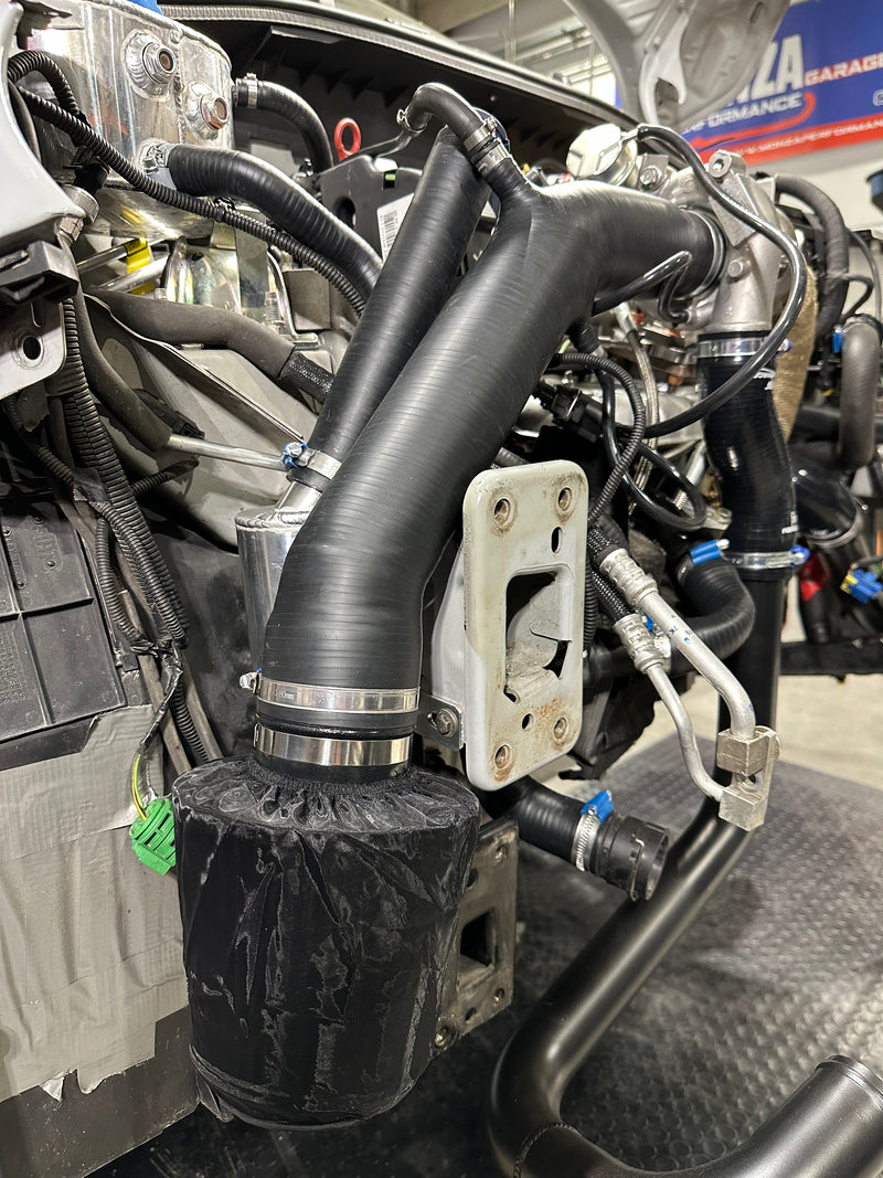 Abarth 500 Complete Kit Direct Intake Low Monza Performance with Windscreen Washer Tank