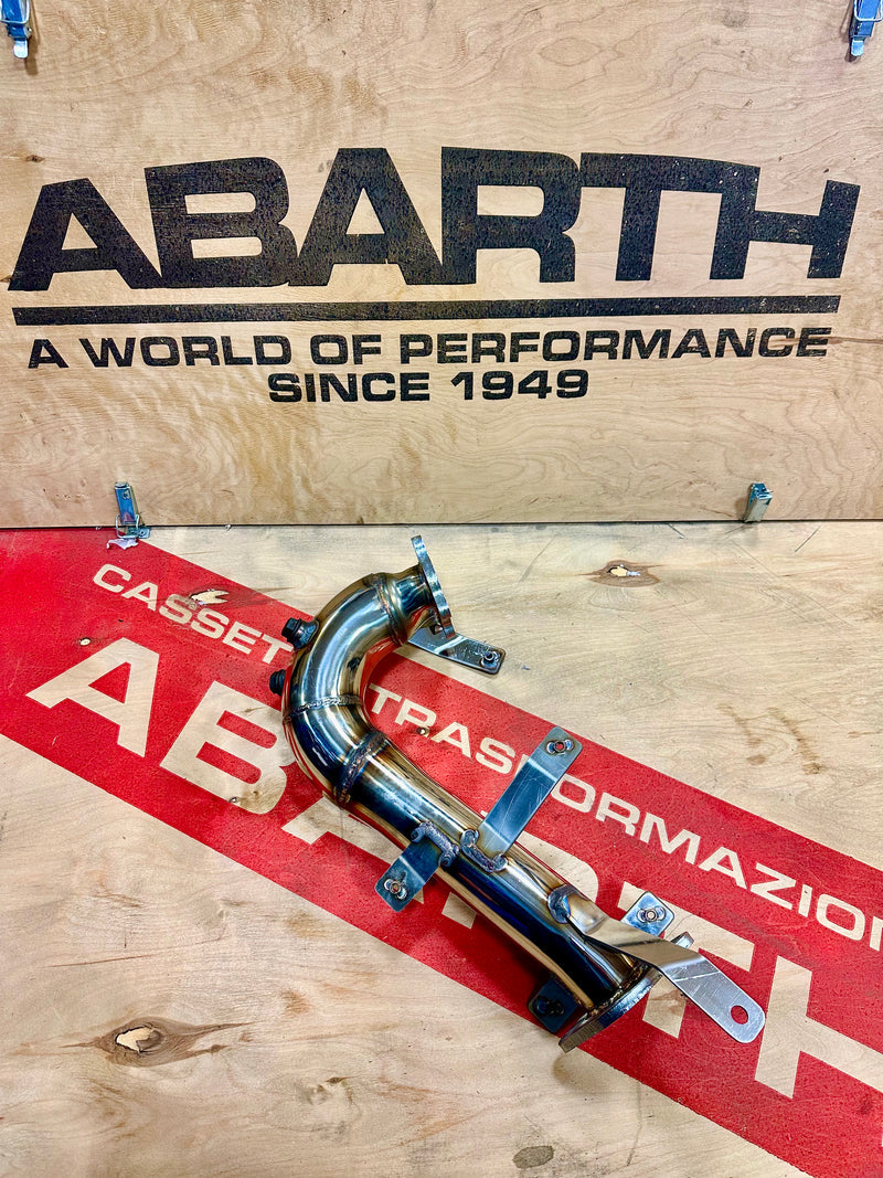 Downpipe TD04 70 mm Abarth 500 double lambda/afr sensor