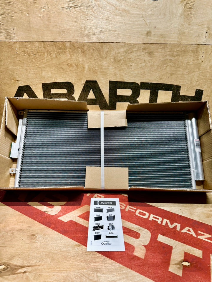 condenser radiator air conditioning 500 abarth all versions