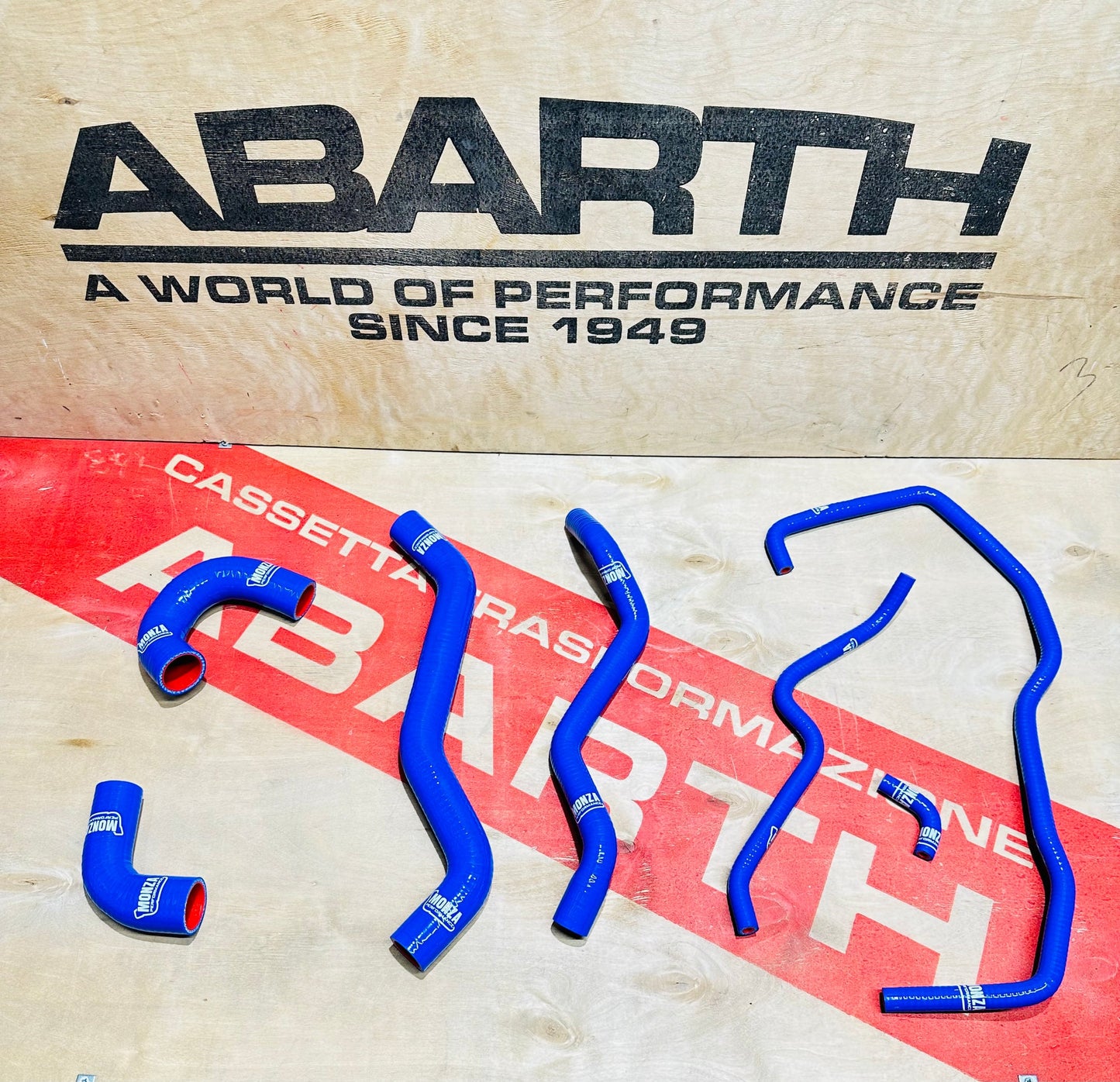 Abarth 500 Monza Performance Silicone Water Hose Kit