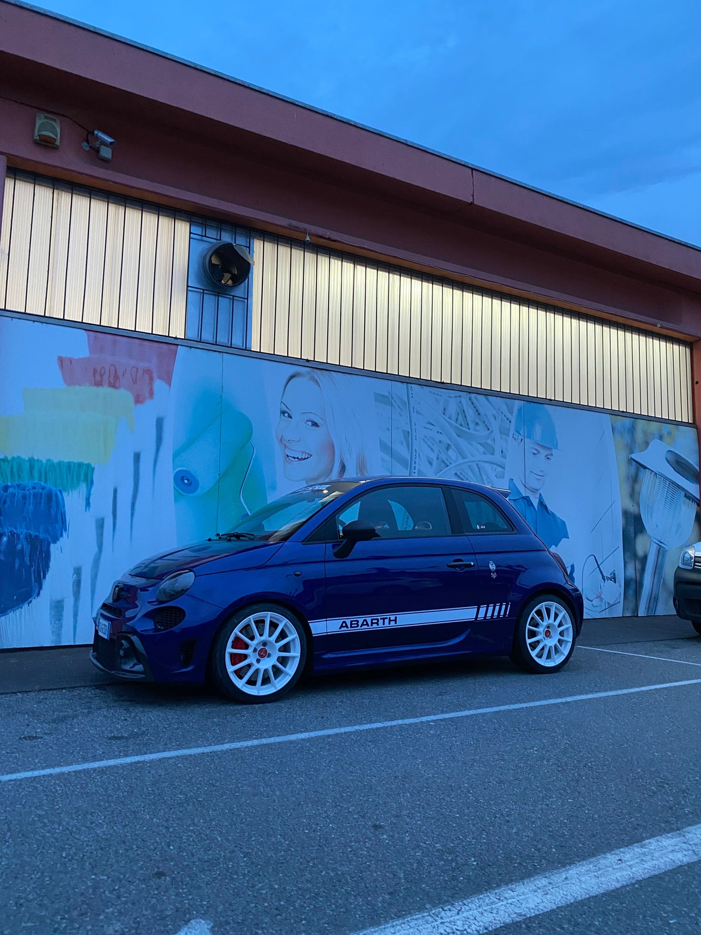 Satz mit 4 ESSESSE Abarth 500 - 595 - 695 Alufelgen - 4x98 - Kanal 7,5 - ET 35