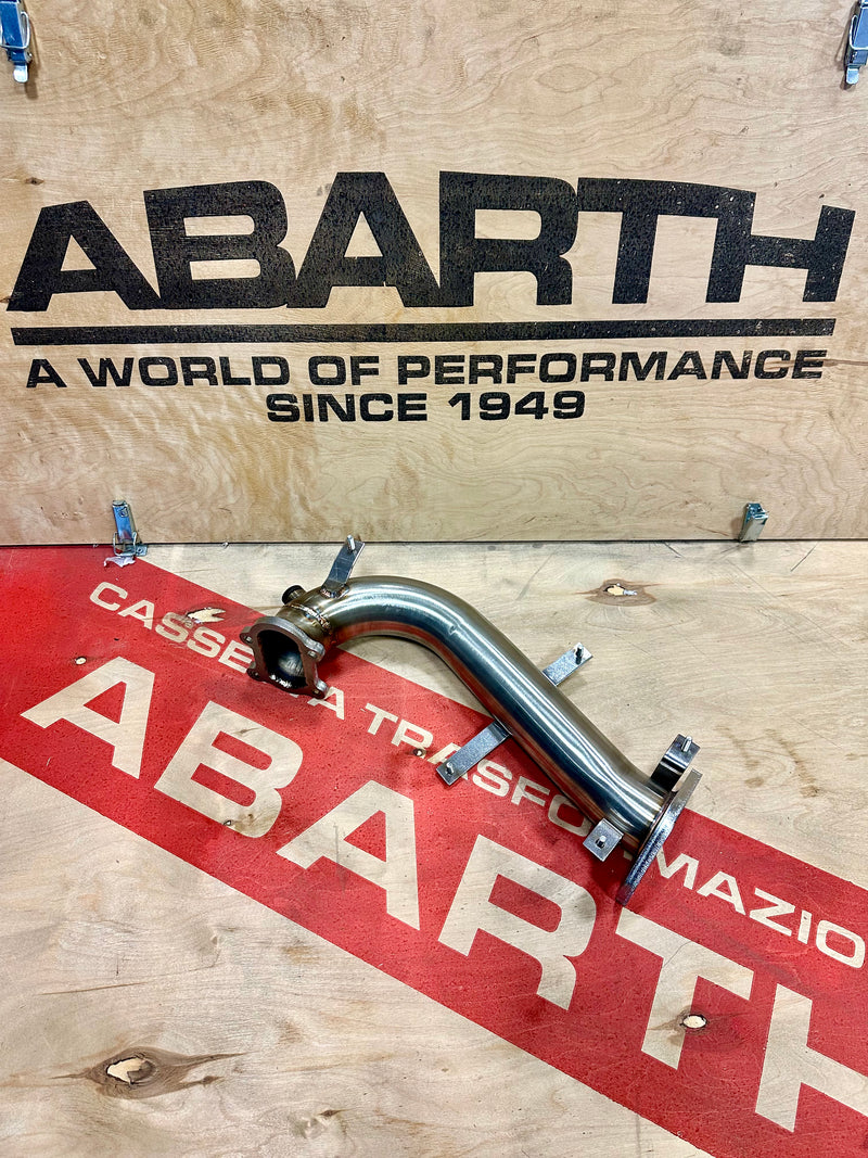 Downpipe TD04 63.5 mm Abarth 500 / Grande Punto / MiTo / Giulietta double probe