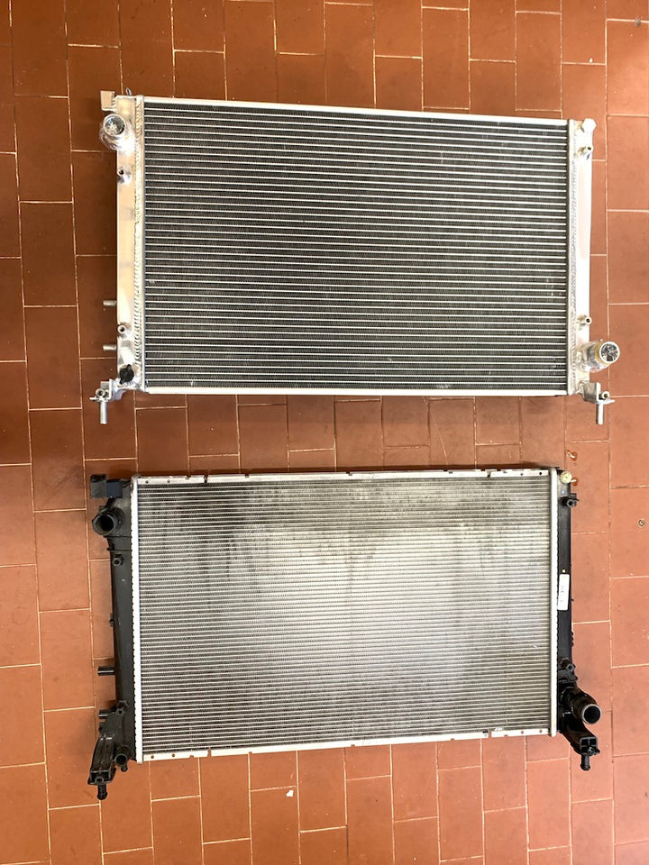 Größerer Wasserkühler aus Aluminium 500 Abarth alle Versionen