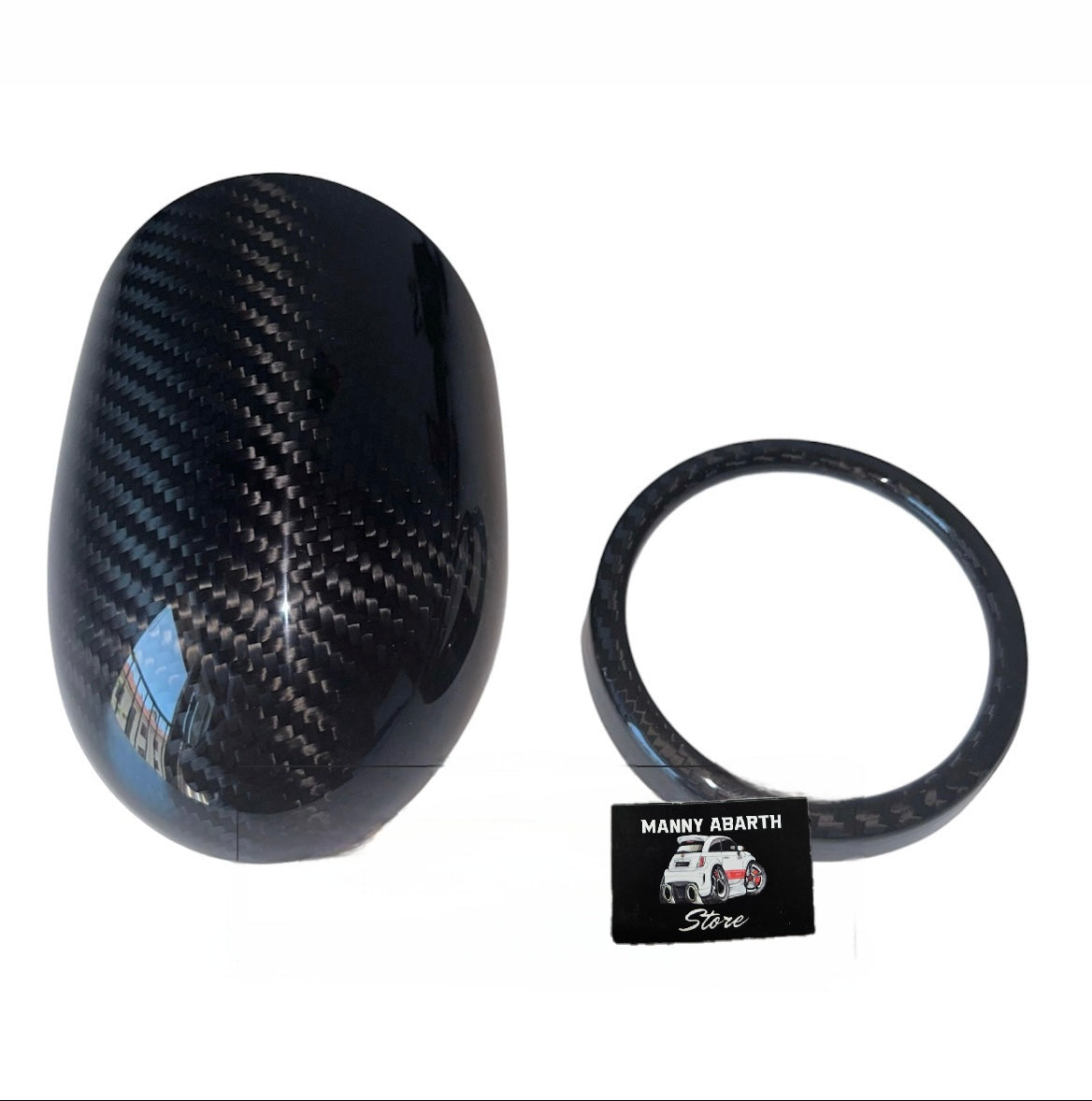 Fiat 500 Abarth - 595 - 695 Turbo Gauge Cover Kit Right Hand Drive Version
