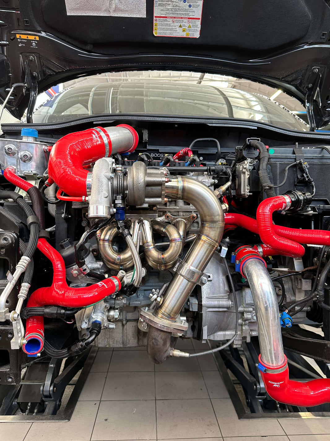 SuperKit Garrett GBC 300 with GMC Steel Manifolds
