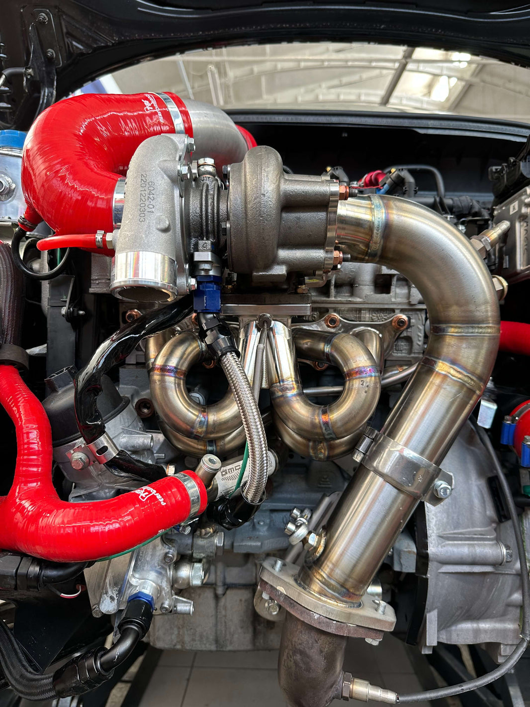 SuperKit Garrett GBC 300 with GMC Steel Manifolds