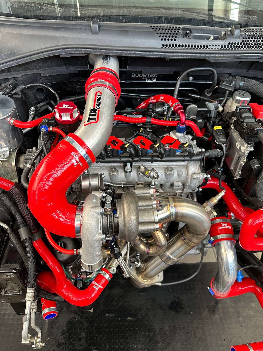 SuperKit Garrett GBC 300 with GMC Steel Manifolds