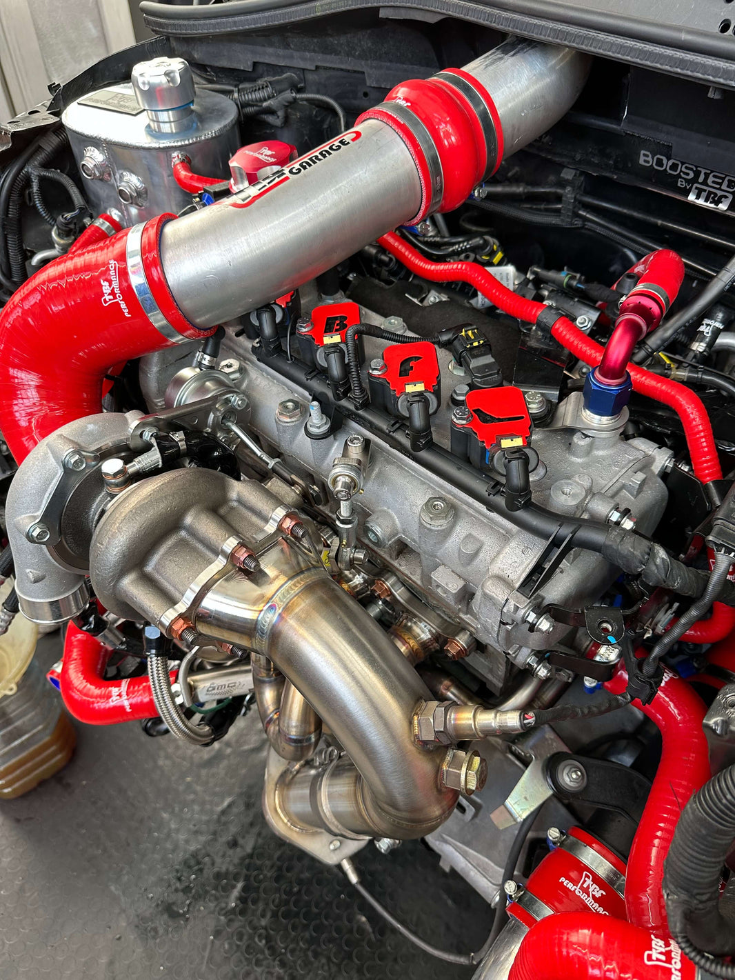 SuperKit Garrett GBC 300 with GMC Steel Manifolds