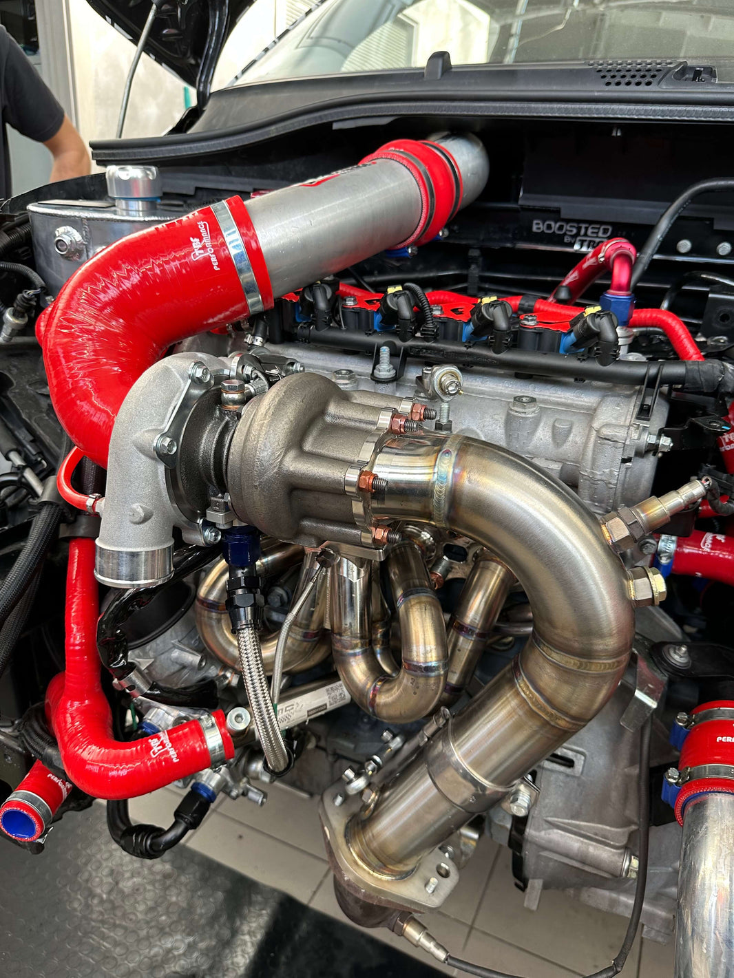 SuperKit Garrett GBC 300 with GMC Steel Manifolds