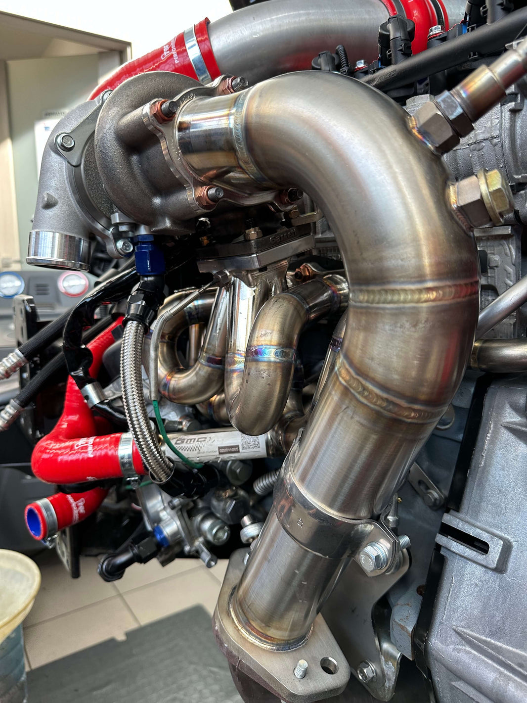 SuperKit Garrett GBC 300 with GMC Steel Manifolds