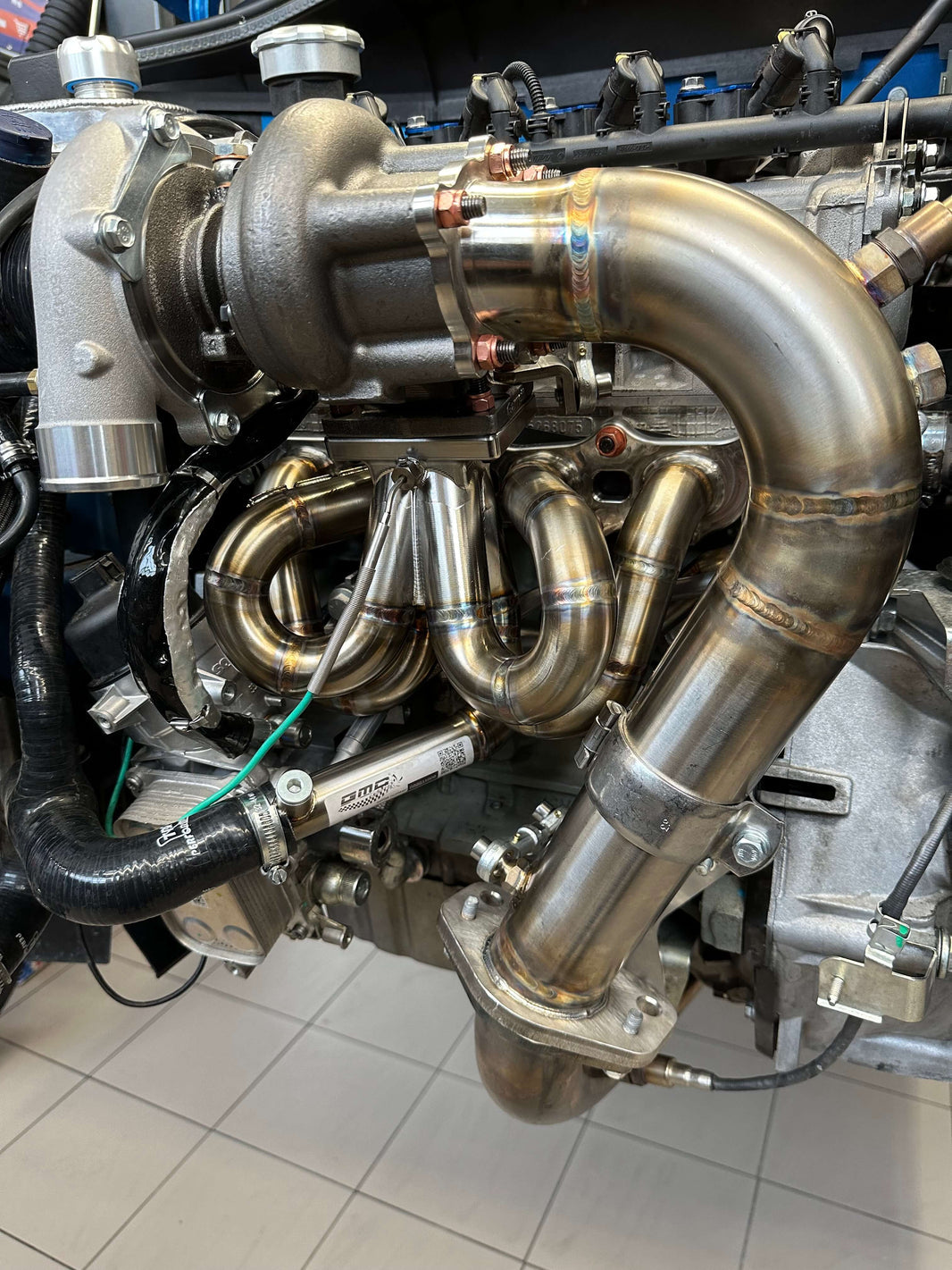 SuperKit Garrett GBC 300 with GMC Steel Manifolds