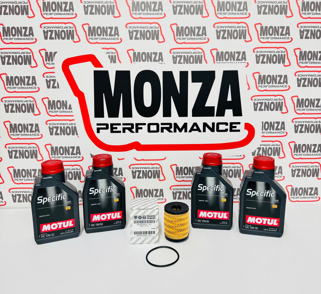 Abarth Motul 0101 Engine Oil Service Kit