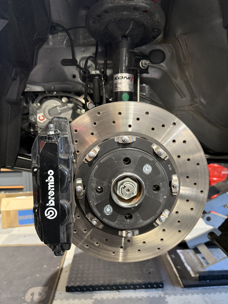 Cup spacers for 305 floating 12mm Abarth 500 / Fiat