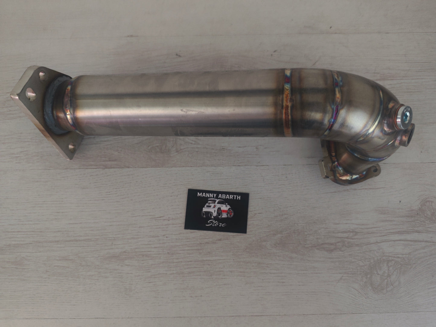 Downpipe Garrett GBC 200/300/350 63.5 mm Abarth 500 / Grande Punto / MiTo / Giulietta
