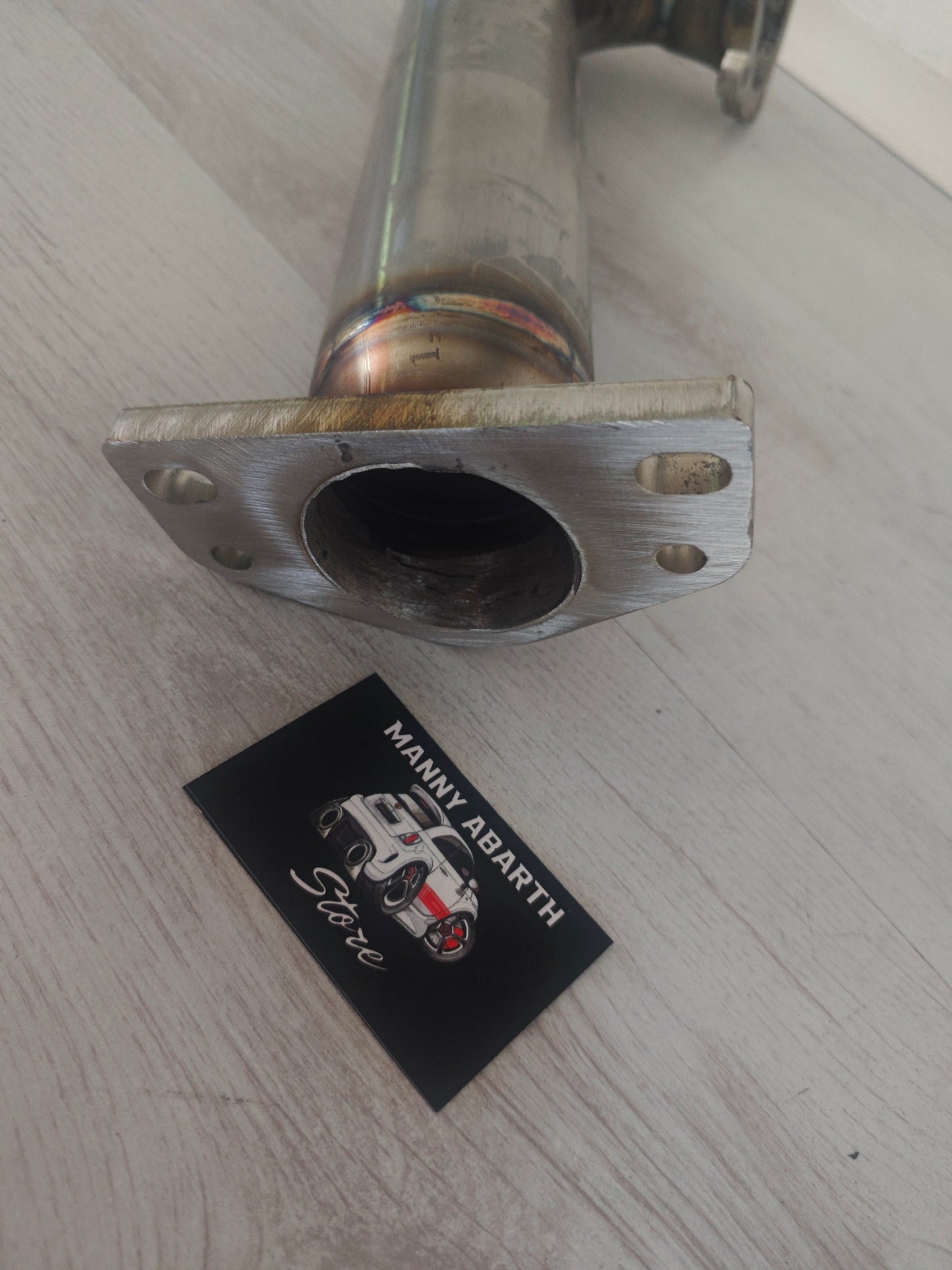 Downpipe Garrett GBC 200/300/350 63.5 mm Abarth 500 / Grande Punto / MiTo / Giulietta
