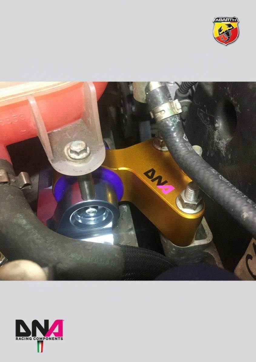 Fast road engine mount distribution side