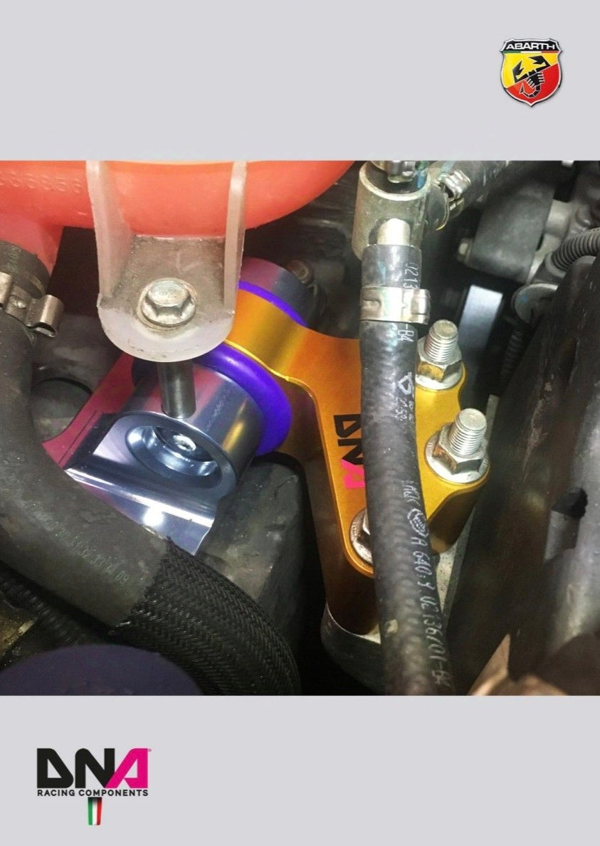 Fast road engine mount distribution side