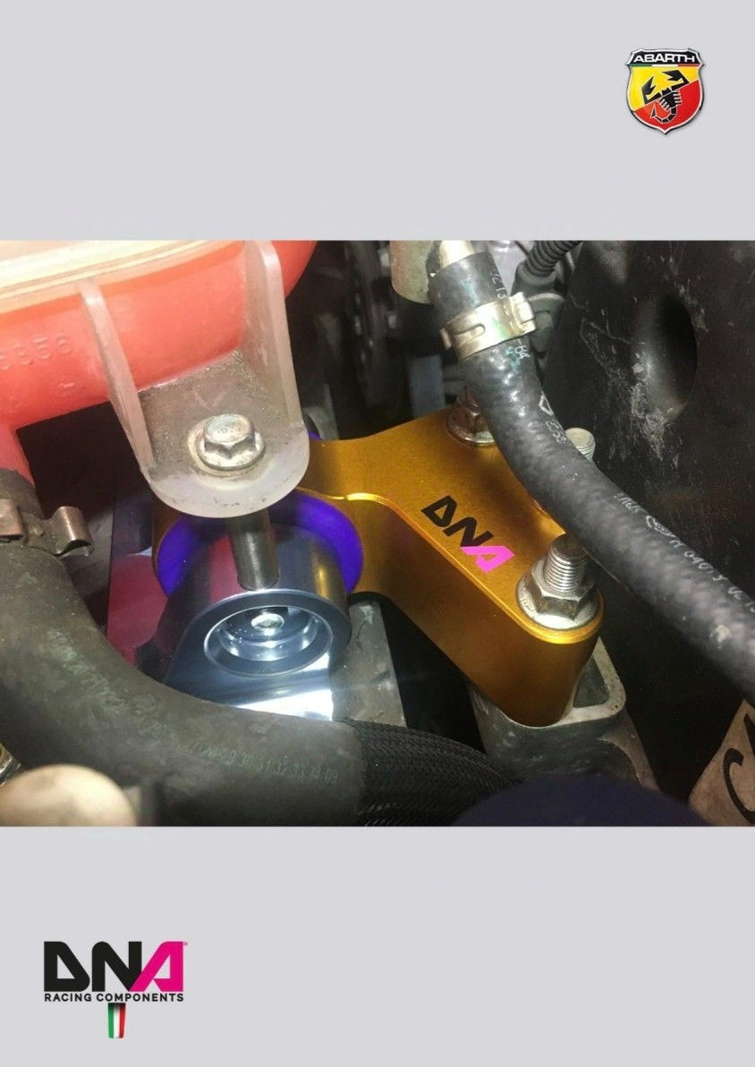 Track day engine mount distribution side