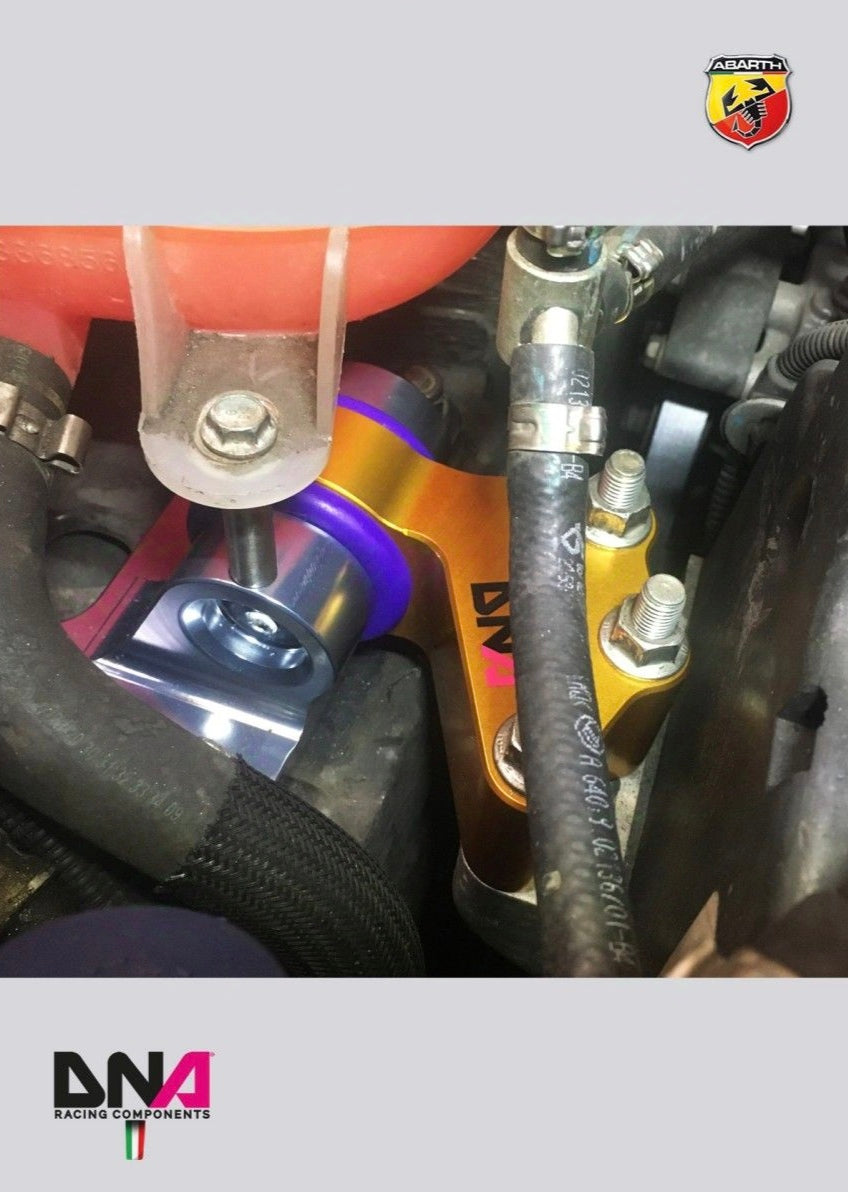 Track day engine mount distribution side
