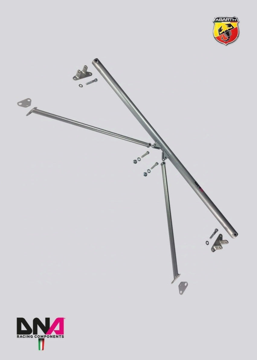 DNA Racing Rear Strut Bar Kit with Double Tie Rods