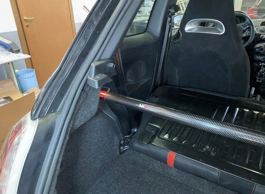 DNA Racing 4 Seater Carbon Rear Strut Bar Kit Without Tie Rods