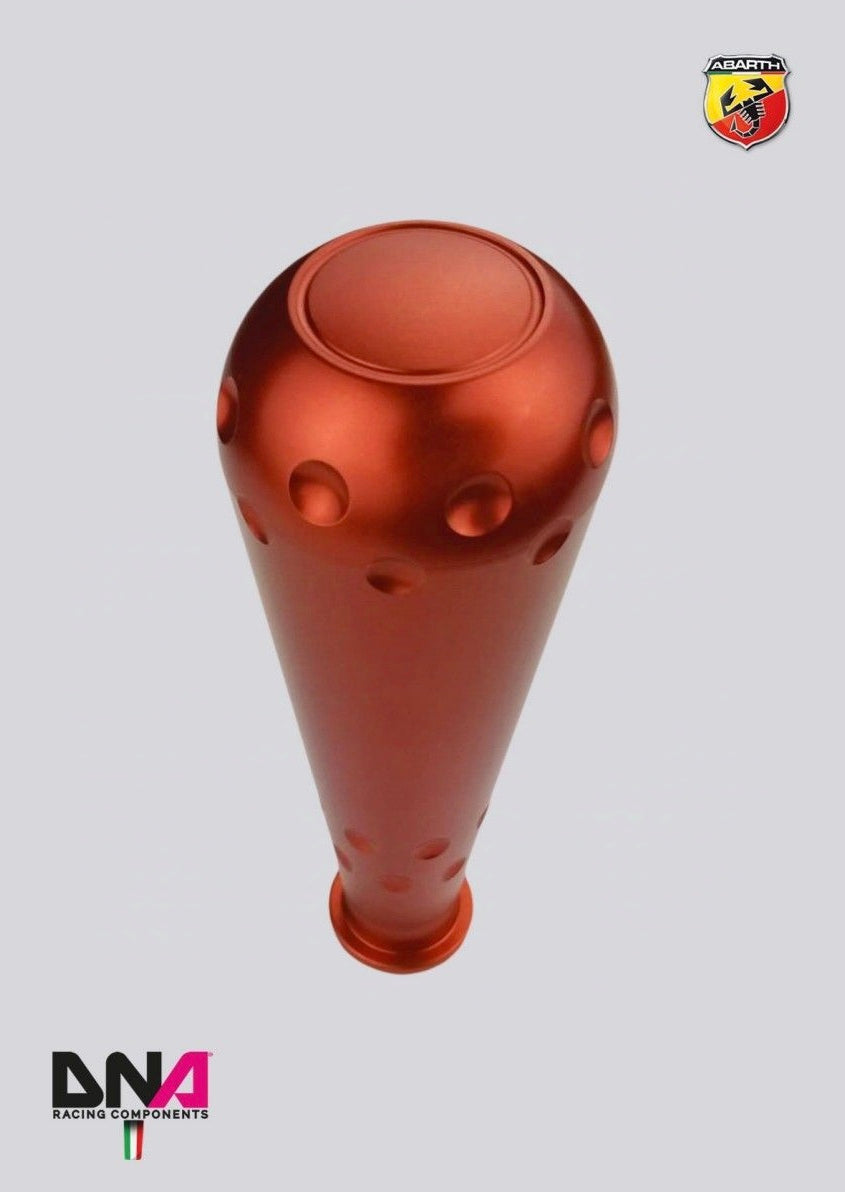 695 style knob kit in red anodized aluminum for original lever and DNA Racing stage 1 gear lever kit