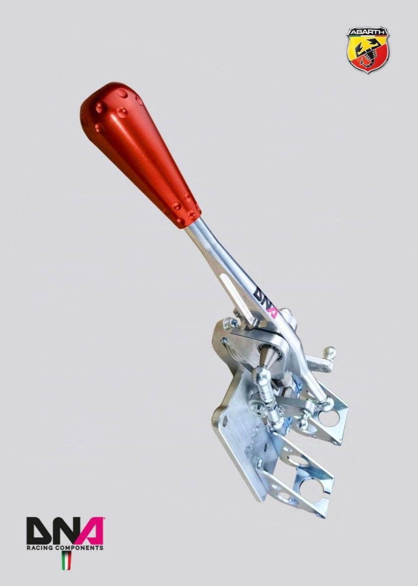 695 style knob kit in red anodized aluminum for adjustable turret and stage 2 gear lever DNA Racing