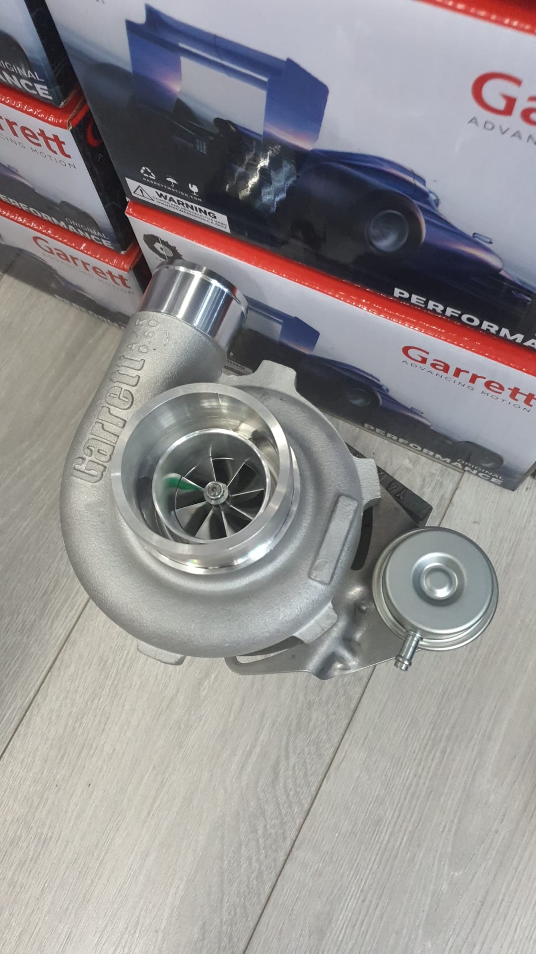 GTX 2860R GEN.II TURBINE MIT GARRETT-SCHNECKE BEREITS AUSGERICHTET UND BEREIT ZUR MONTAGE AUF T-JET UND MULTIAIR