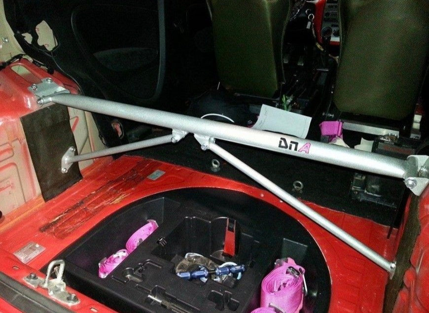DNA Racing Rear Strut Bar Kit with Tie Rods