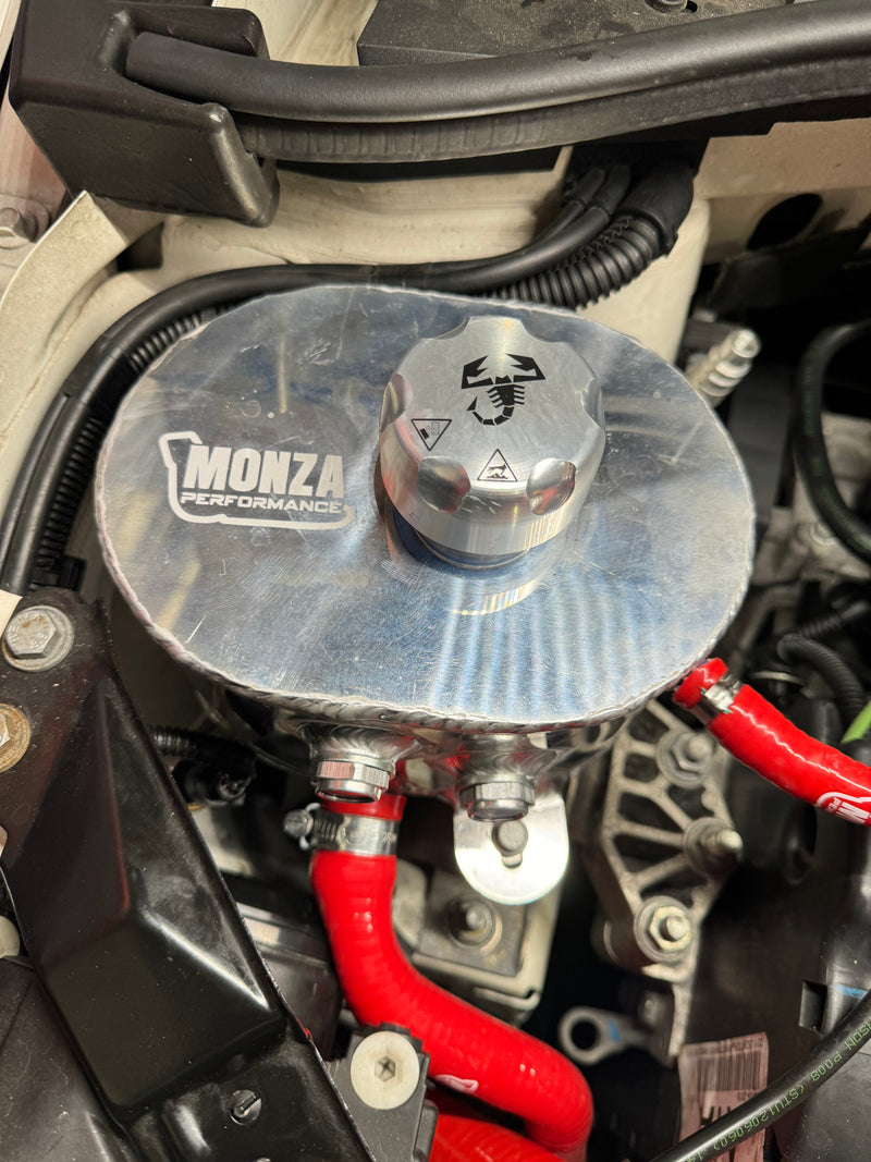 Abarth 500 reinforced water tank