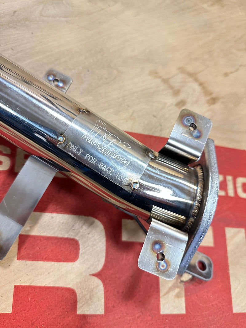Downpipe TD04 70 mm Abarth 500 double lambda/afr sensor