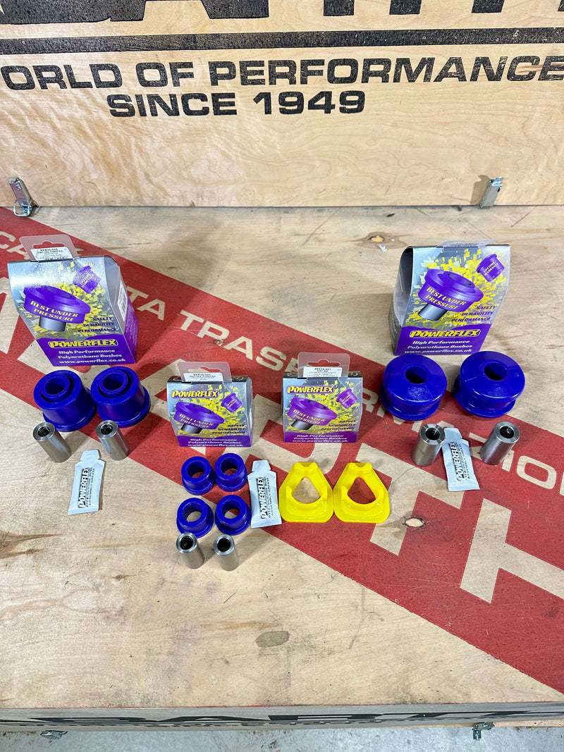 Powerflex Front Kit + Axle + Engine Reinforcement Original Abarth all versions