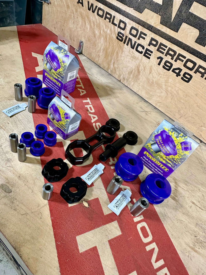 Powerflex Kit Front + Rear + Engine Mount Racing 500 Abarth