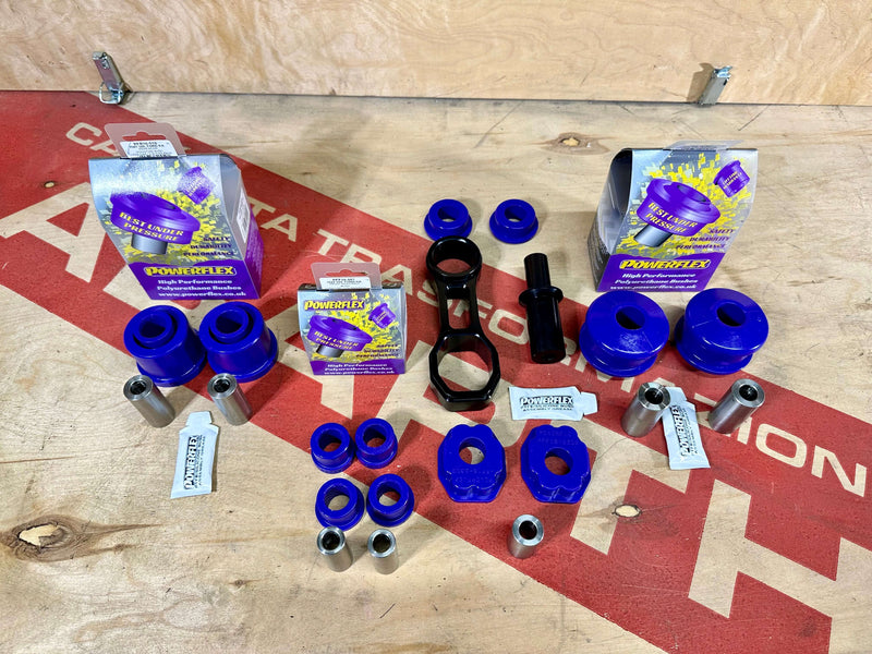 Powerflex Kit Front + Rear + Engine Mount Racing 500 Abarth