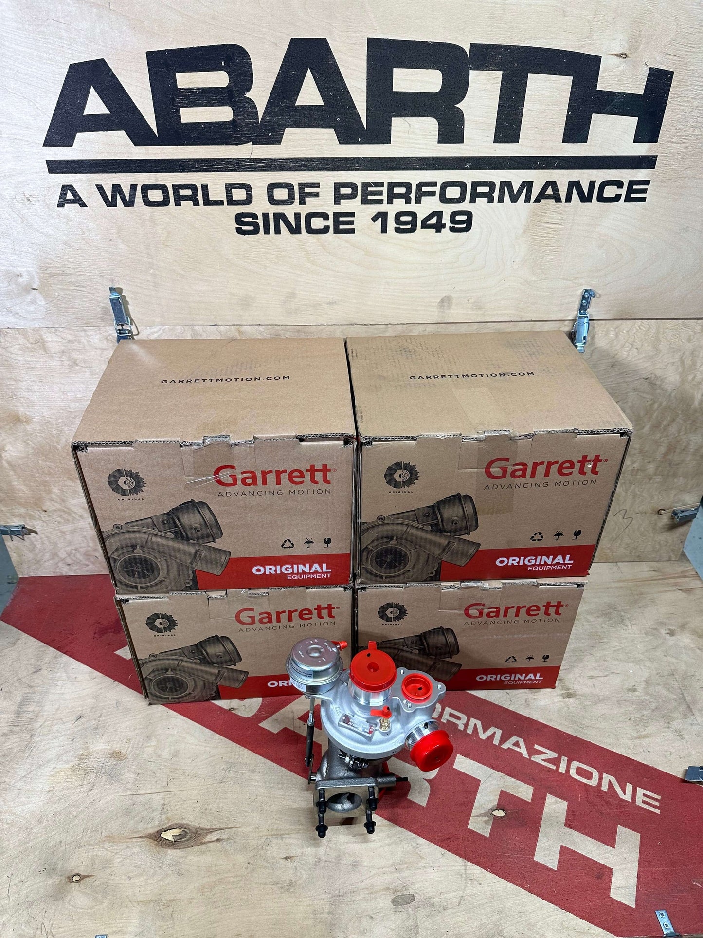 Garrett 1446 500 Abarth Competizione GPA EVO Turbine Neu 55248413
