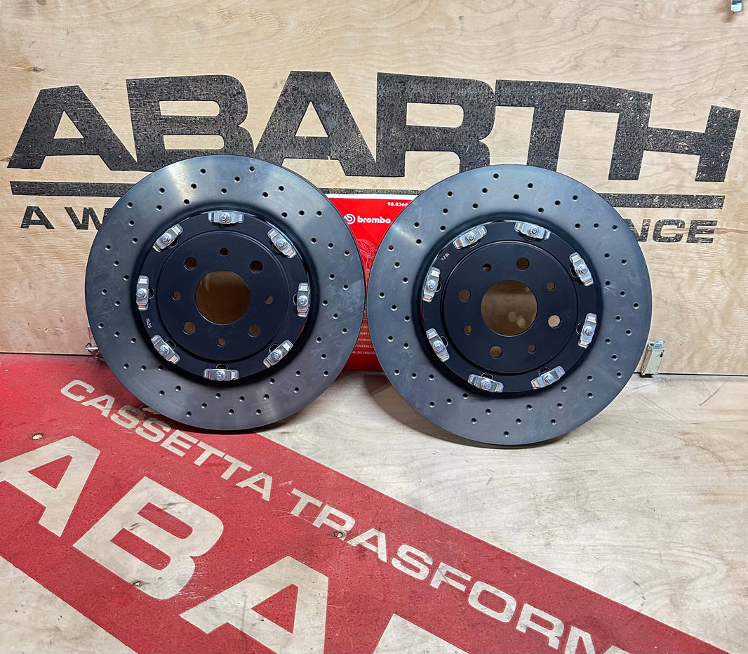 Brembo 305 floating brake discs Abarth 500 / Mito QV
