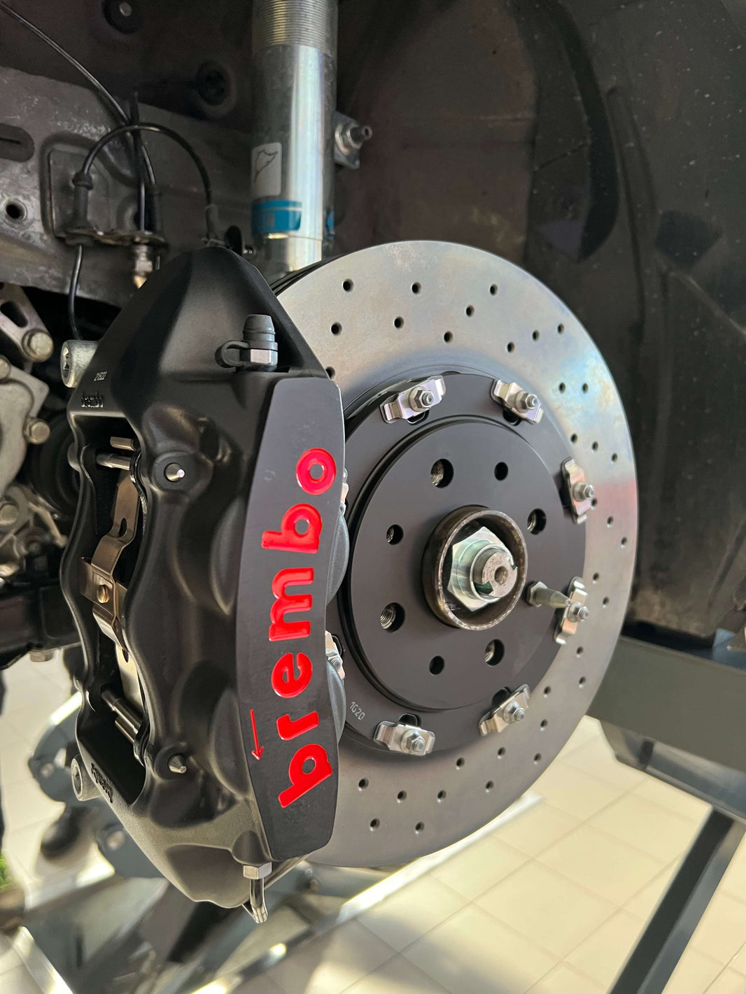 Brembo Racing Abarth 500 Bremssystem Trackday