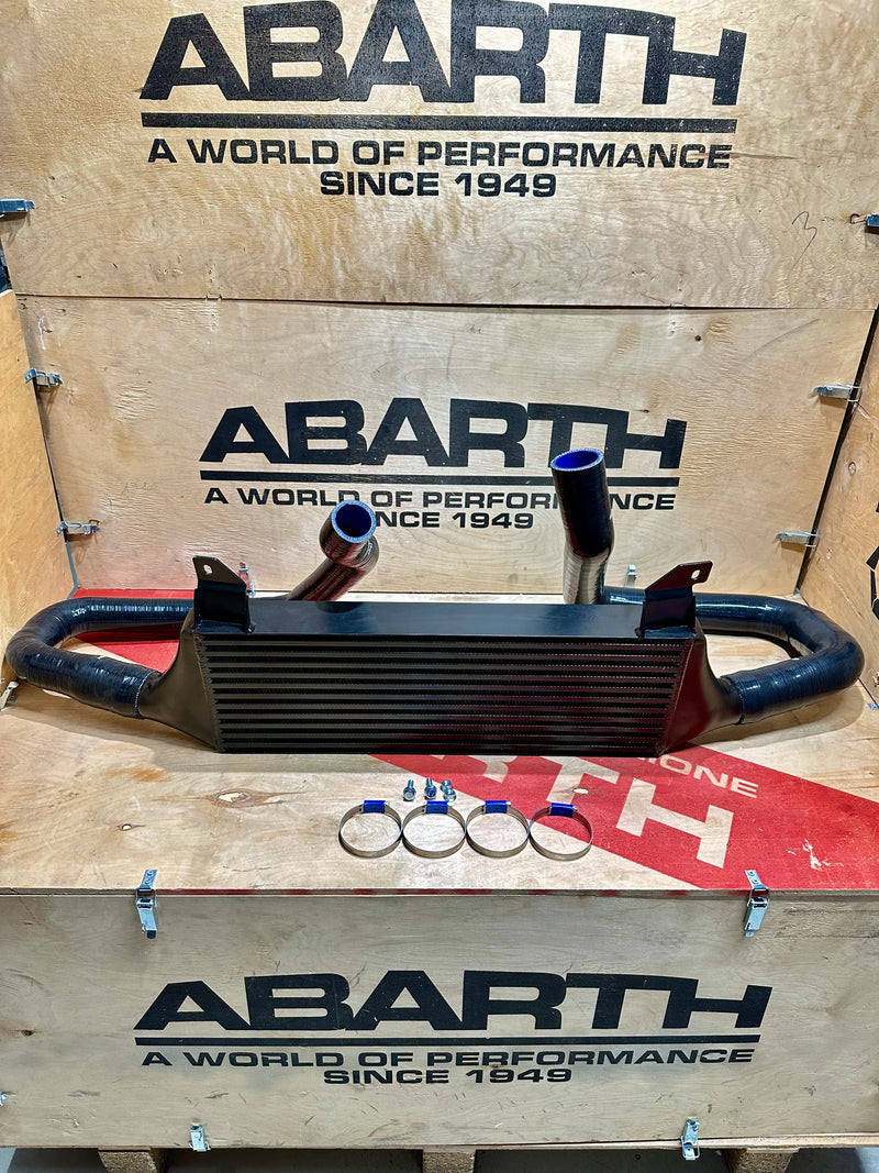 Ladeluftkühler-Kit 9 Liter Abarth 500/595/695 Bar & Platte