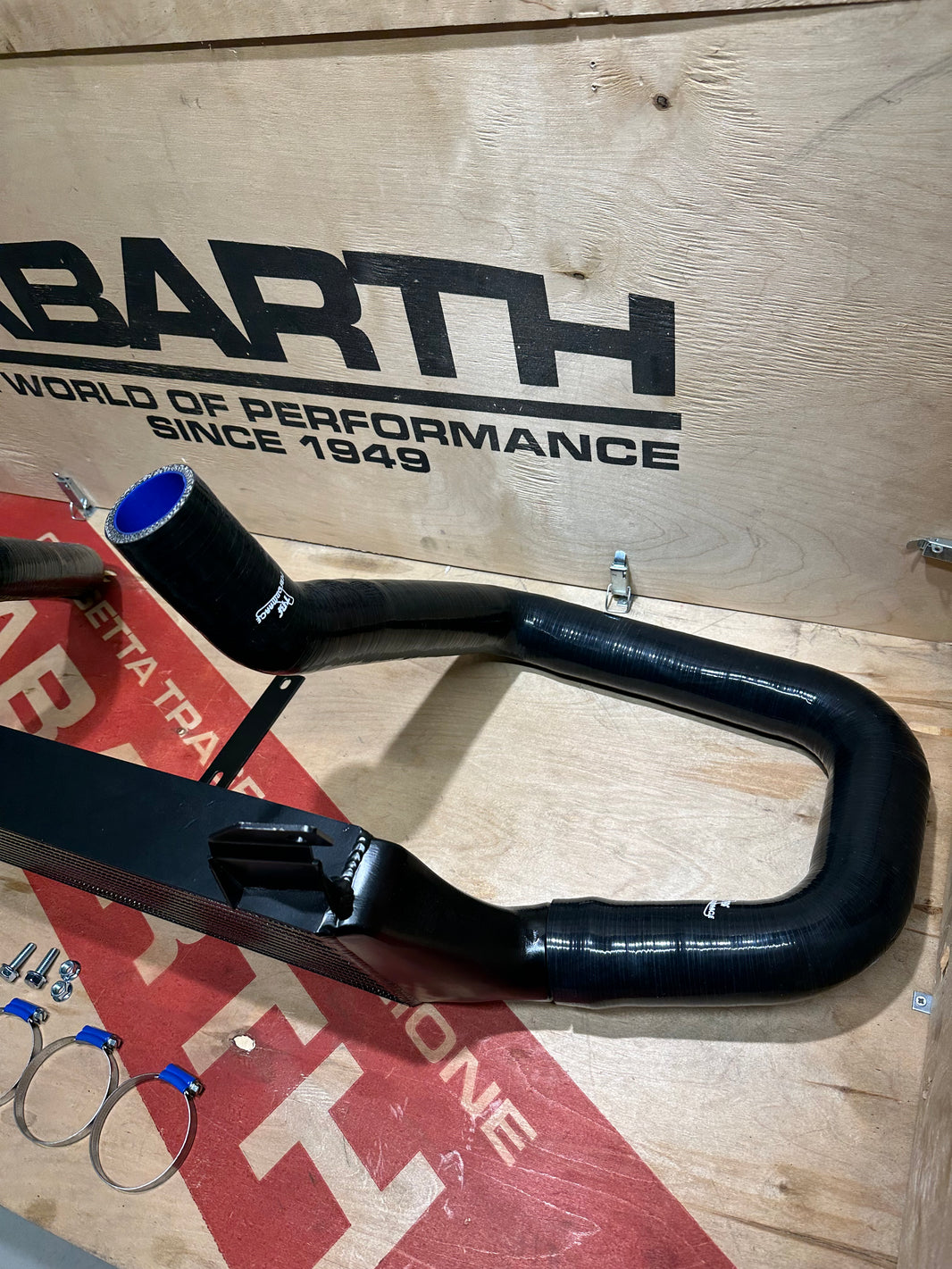 Ladeluftkühler-Kit 9 Liter Abarth 500/595/695 Bar & Platte