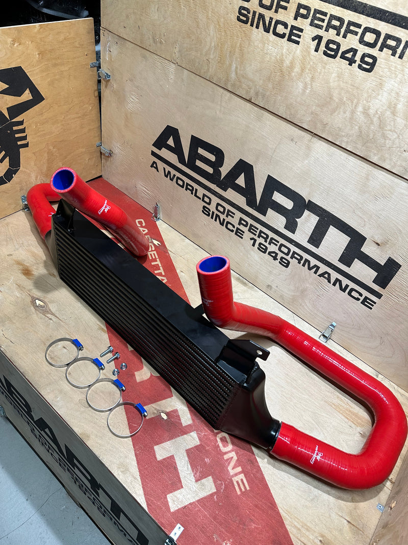 Ladeluftkühler-Kit 9 Liter Abarth 500/595/695 Bar & Platte