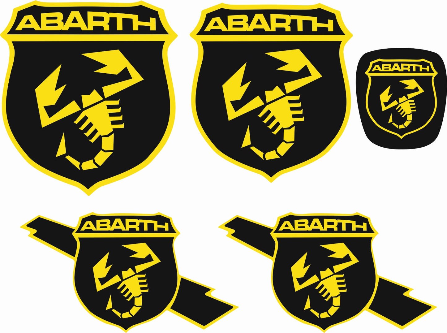 500/595 Abarth Logo Cover Kit